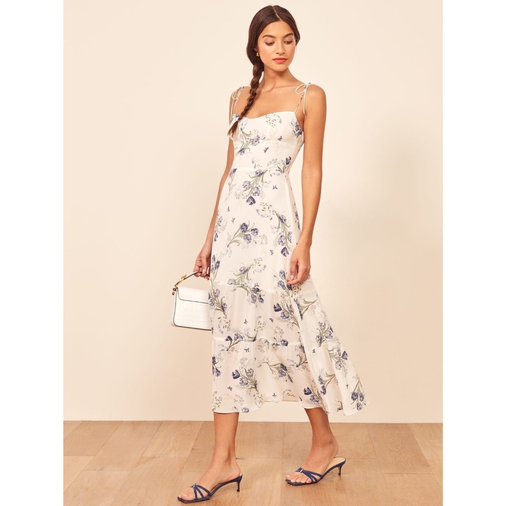 Reformation Emmie Floral Midi Dress